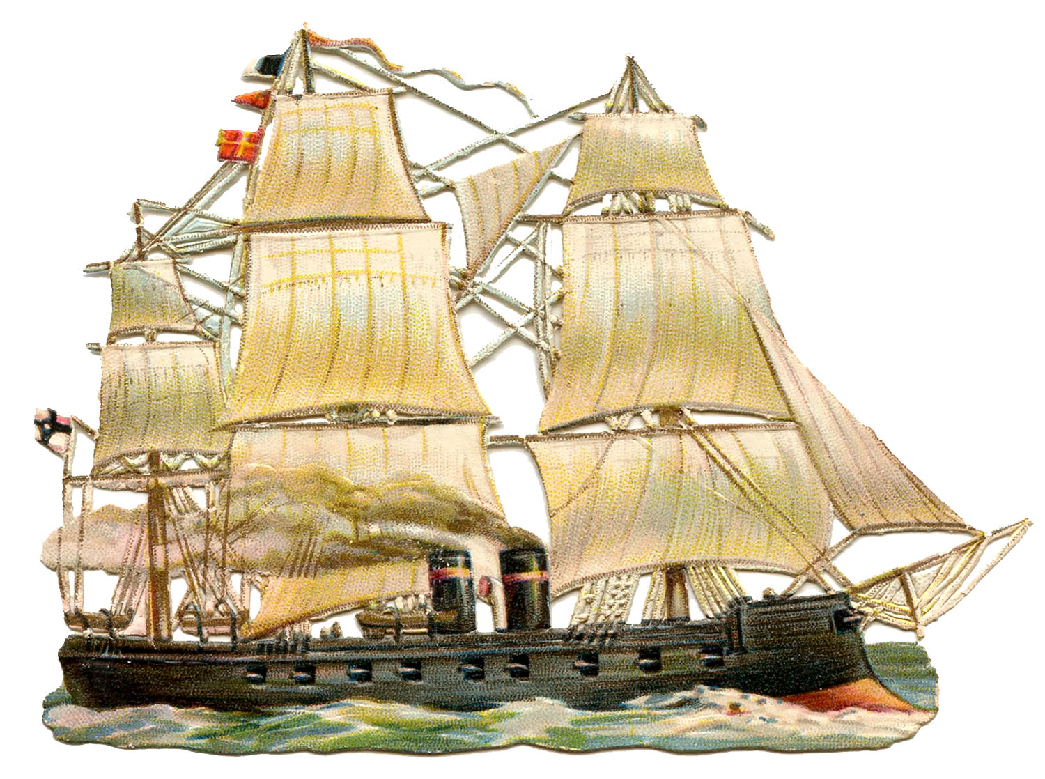 Old ship clipart. Free download transparent .PNG | Creazilla