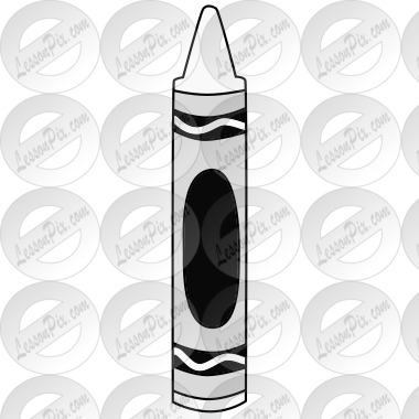 Crayon Black And White Free Content , Blank Crayon Transparent - Clip 