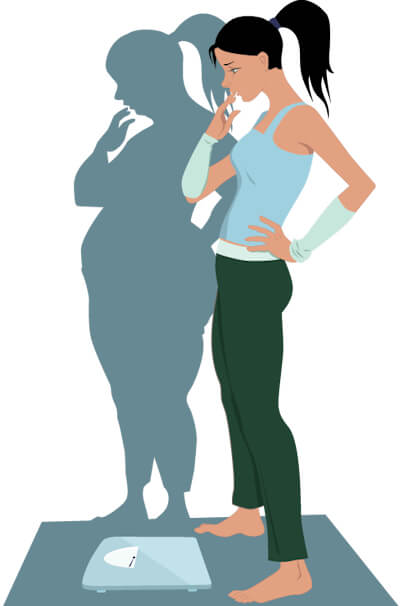 eating disorder clipart