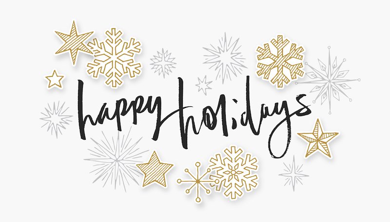 happy holidays clipart free