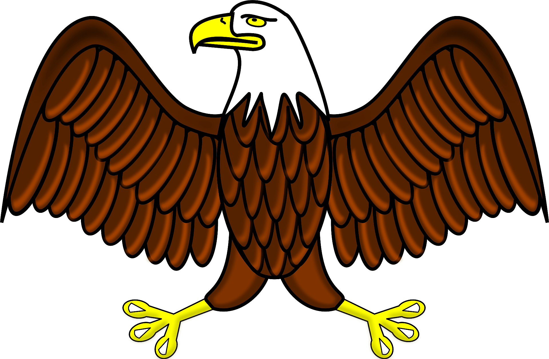 Eagles Wrestling Clipart | Vector Format | JPG EPS