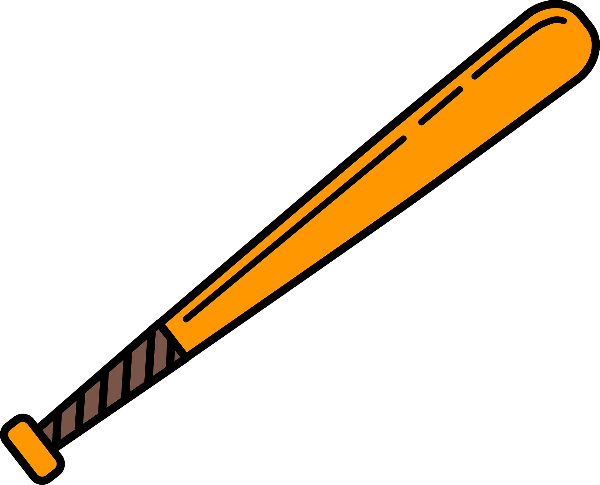 Baseball Bat and Ball Clipart Graphic by Drumpee Design · Creative ...