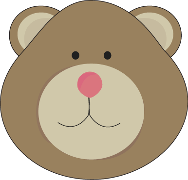 bear head clipart