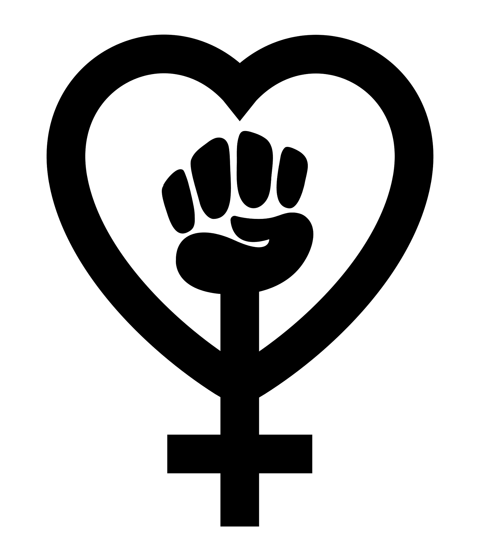 Feminism movement concept metaphor Royalty Free Vector Image - Clip Art ...