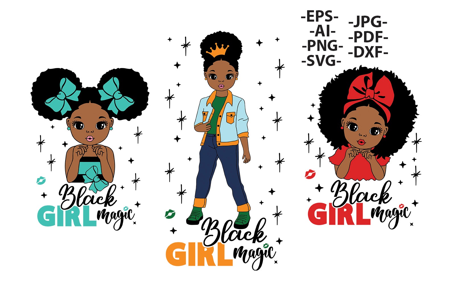 Afro Girl PNG Transparent Images Free Download