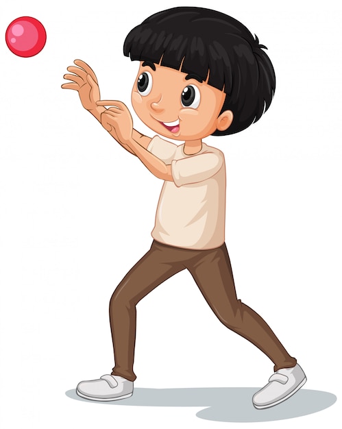 Handball Clipart-girl throws handball outdoor clipart