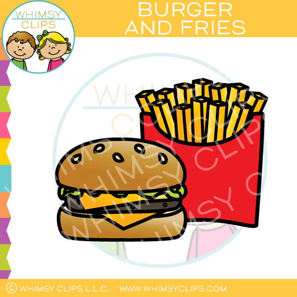 cheeseburger clipart