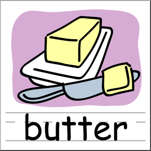butter clipart