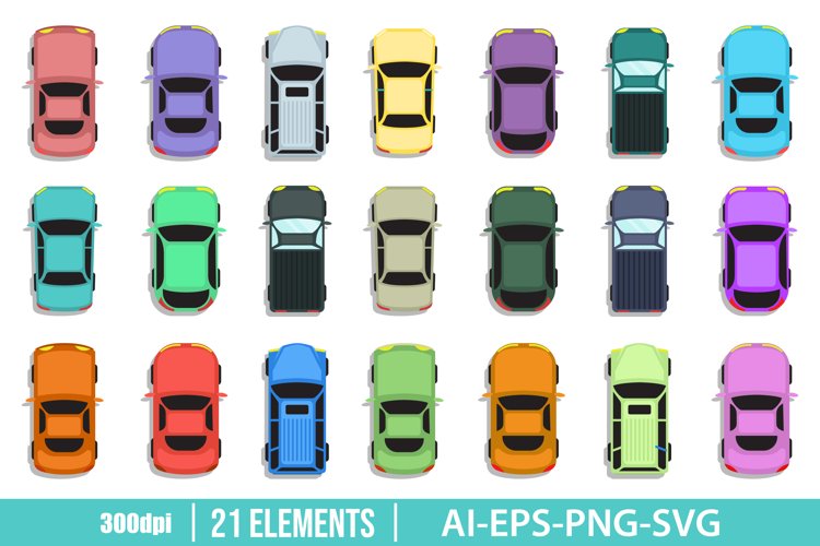 4,800+ Car Top View Illustrations, Royalty-Free Vector Graphics - Clip ...