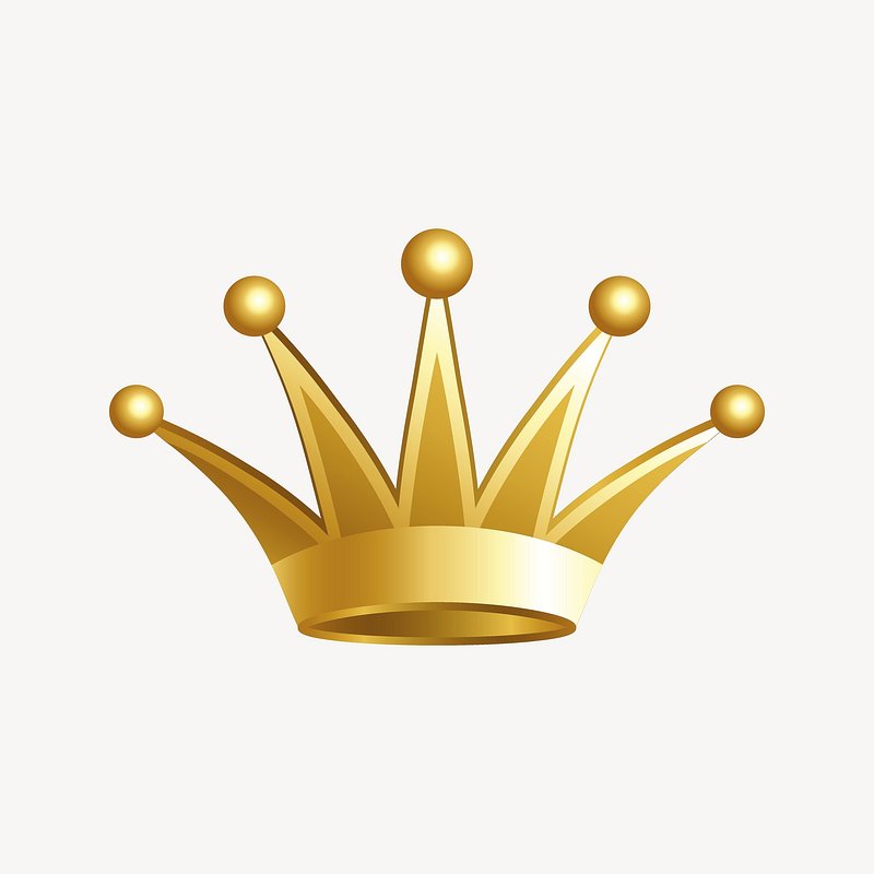 gold crown clipart