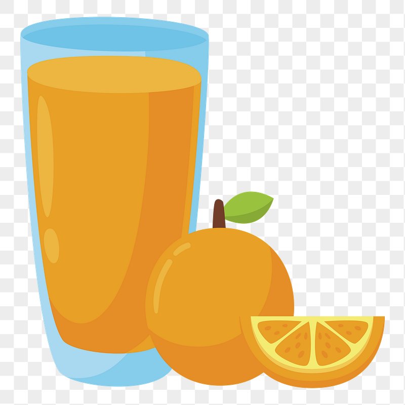 Orange Orange Juice Illustration Clip Art Stock Illustration 