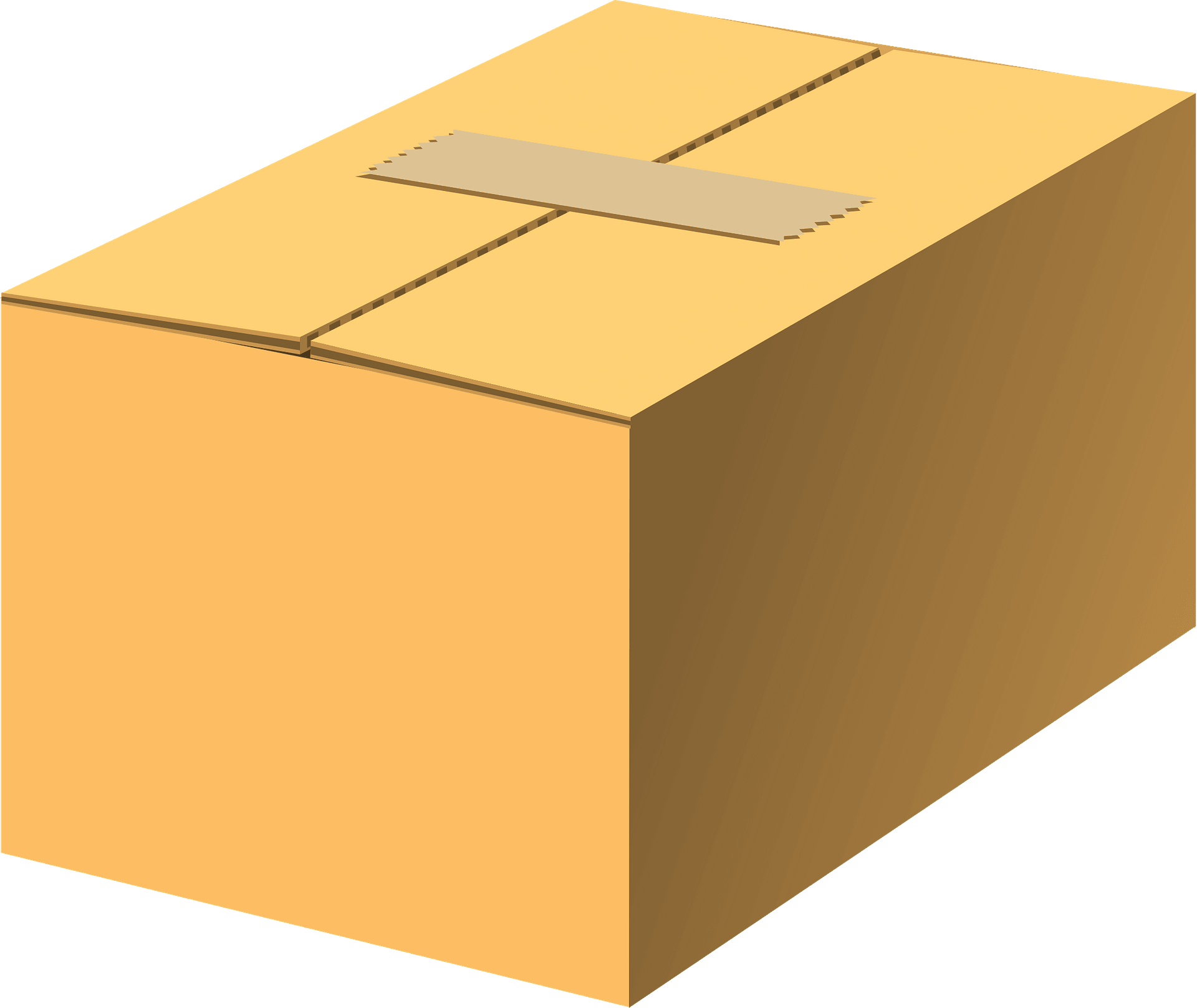 Gift Blue Box PNG Transparent Clipart​