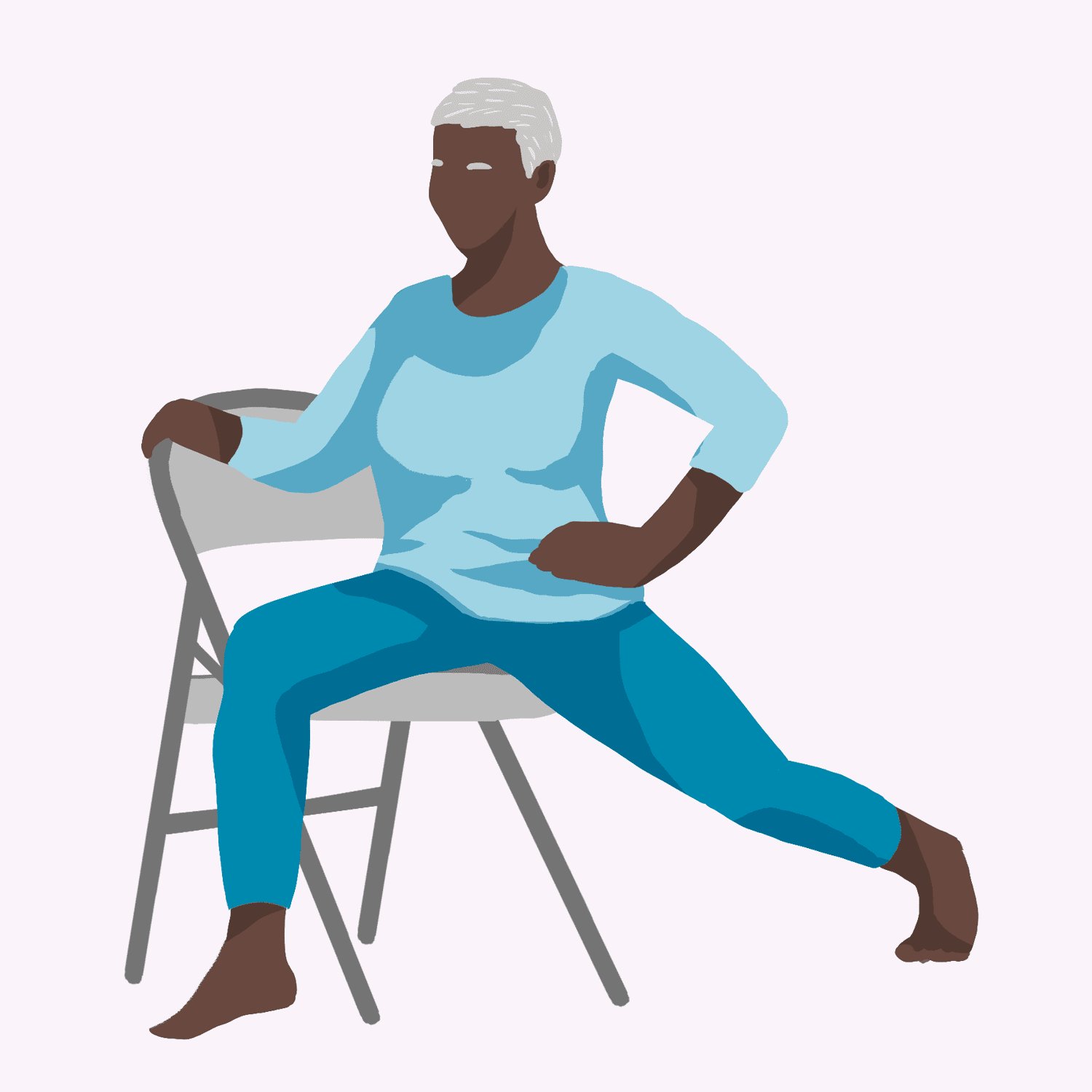 A list of basic chair yoga poses - Sequence Wiz