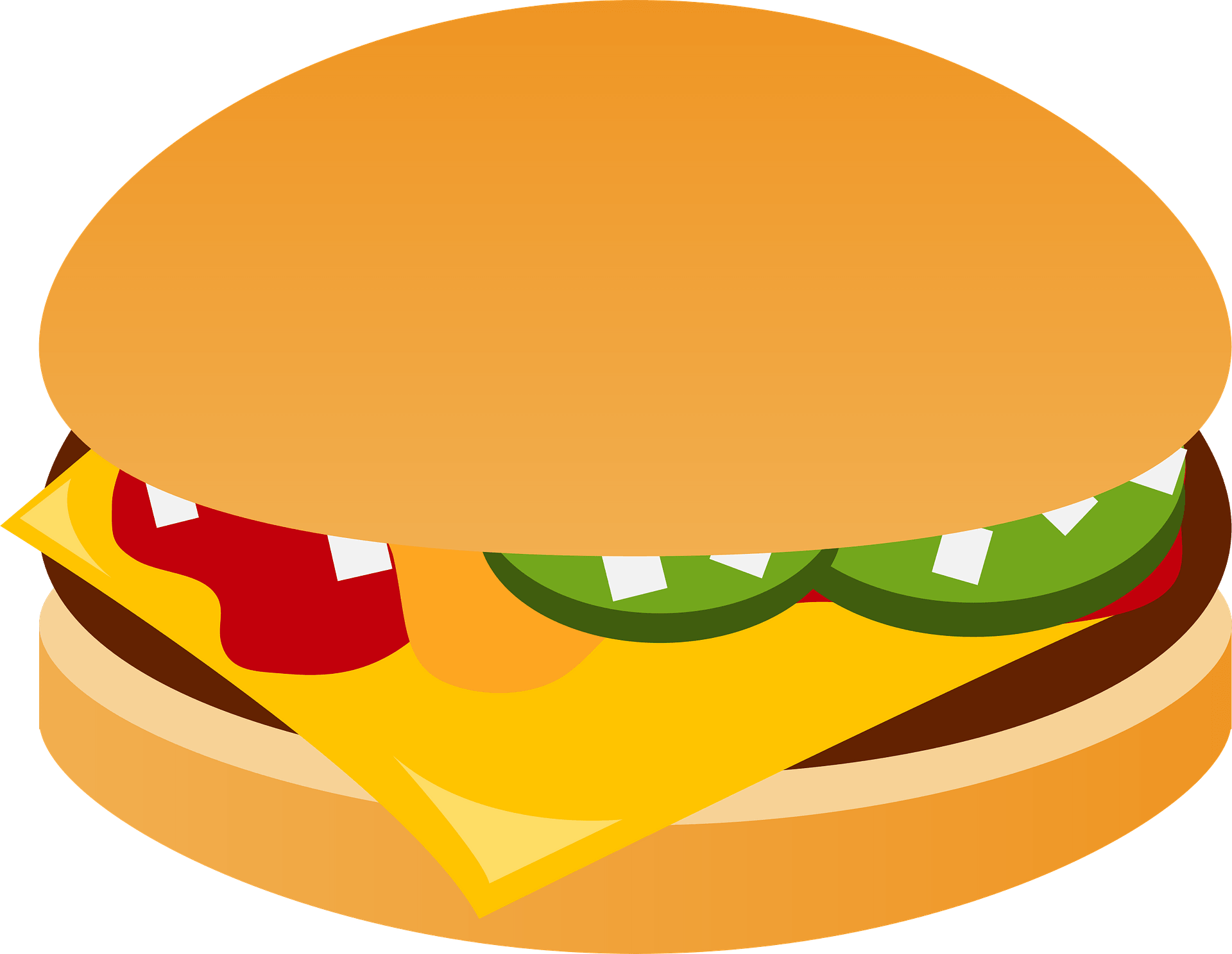 Cheese Burger clip art Clipart for Free Download | FreeImages #4032970