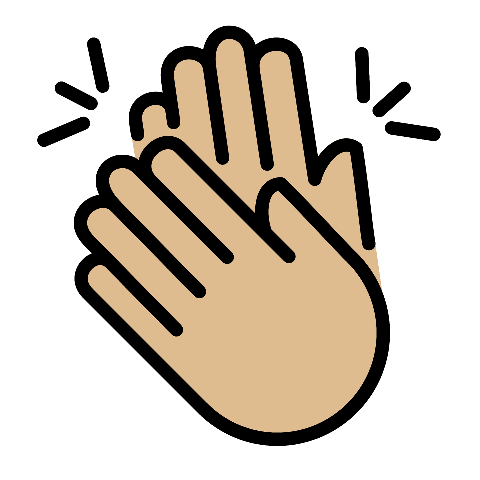 Clapping Hands Stock Illustrations, Royalty-Free Vector Graphics - Clip ...
