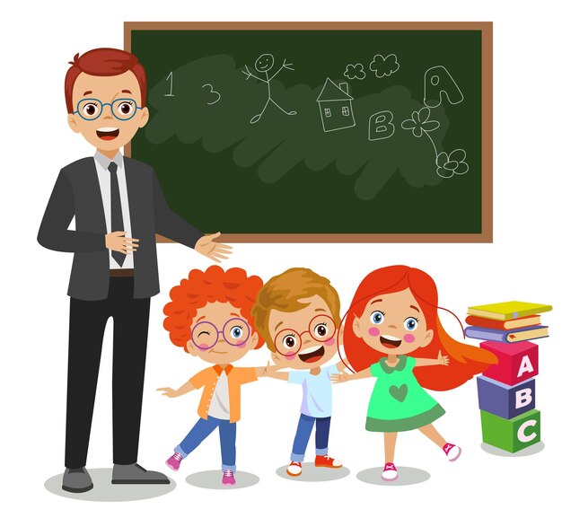 Teacher Clipart Stock Illustrations – 7,937 Teacher Clipart Stock 