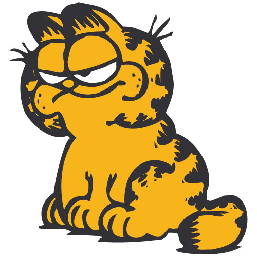 garfield clipart