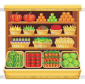 Supermarket Aisle Stock Illustrations, Cliparts and Royalty Free 