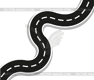 Winding Road transparent background PNG cliparts free download 