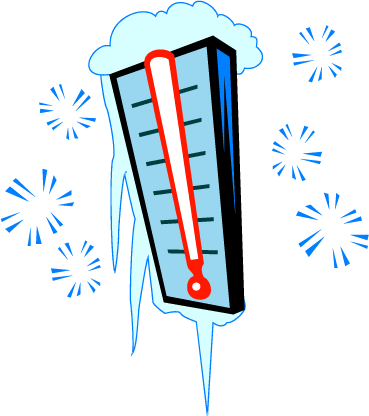 freezing clipart