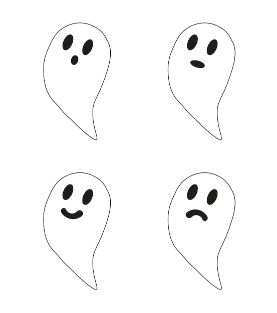 Ghost Face Clip Art - Ghost Face Clip Art - Clip Art Library