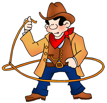 free cowboy clipart