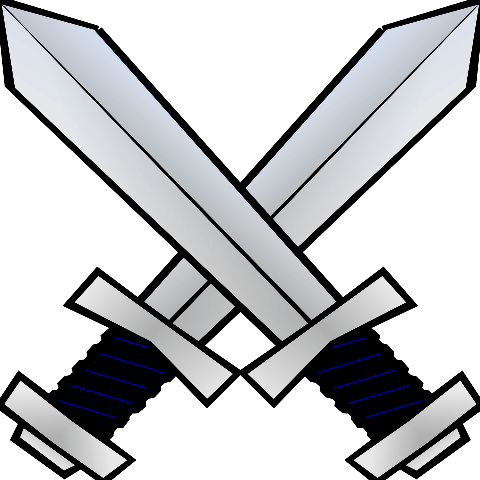 Crossed Swords Clipart by OO87adam on DeviantArt