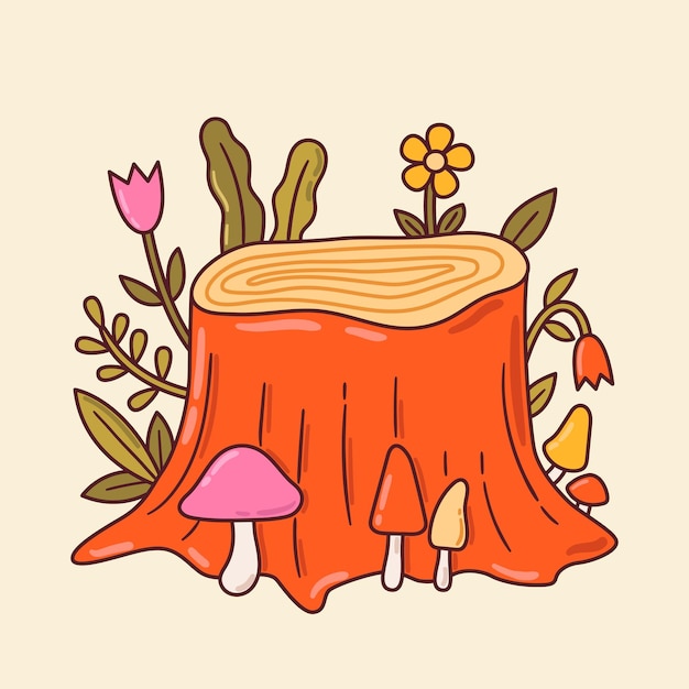 Cottagecore Mushroom, Vintage Mushroom Clipart, Mushroom Tshirt 