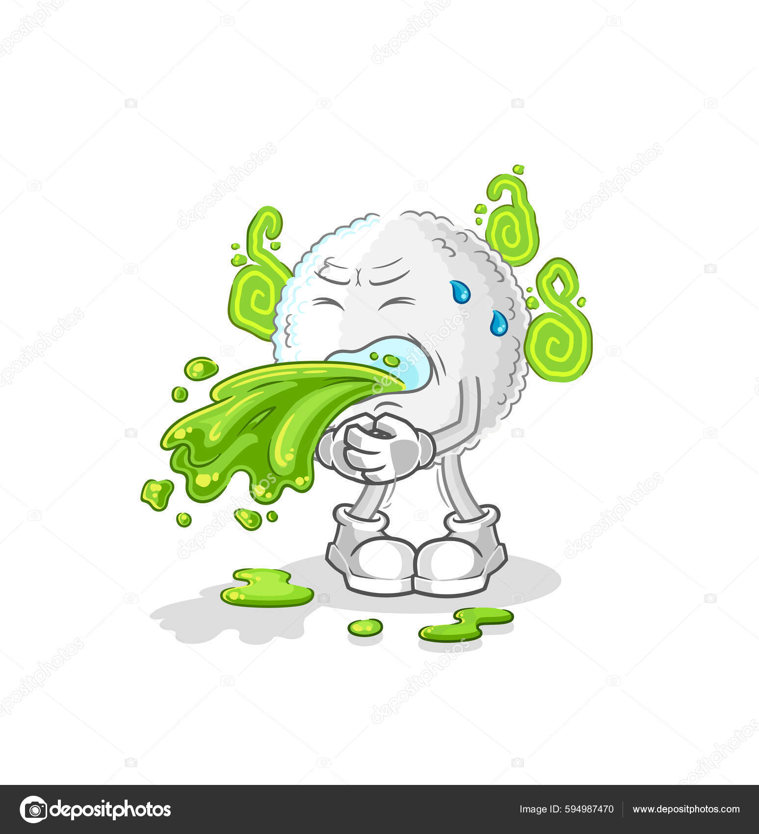 throw up clipart