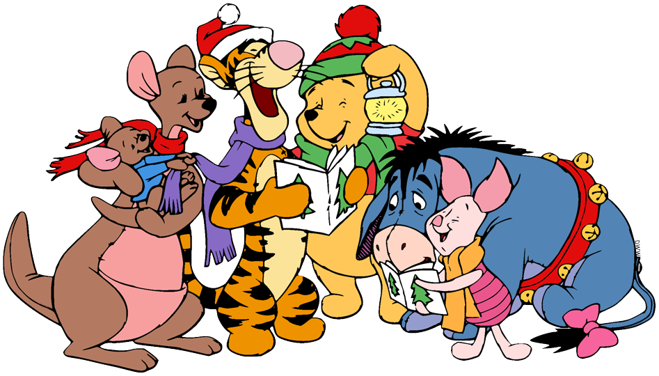 winnie the pooh characters clipart