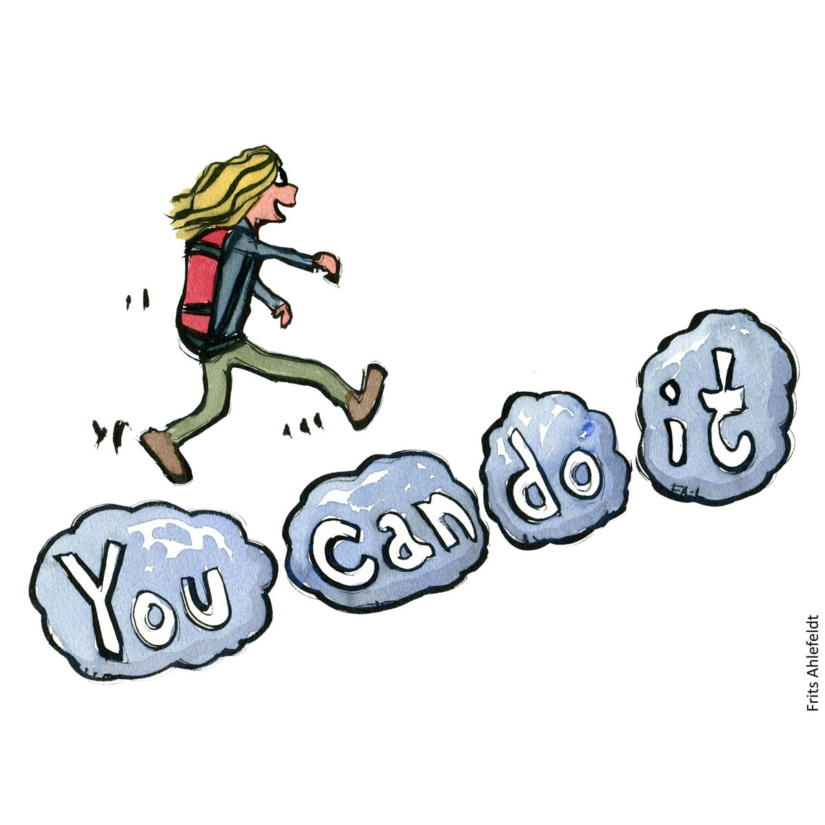 You Can Do It! SVG Cut file by Creative Fabrica Crafts · Creative