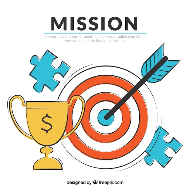 Mission, Vision, and Values illustration, Vision statement Mission ...