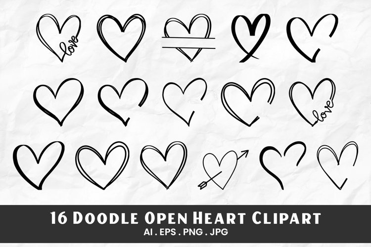open heart clipart