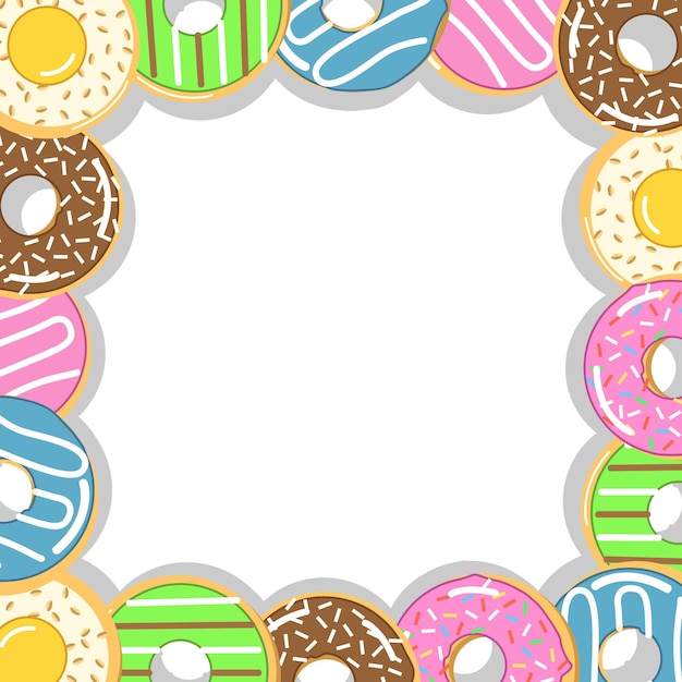 donut border clipart