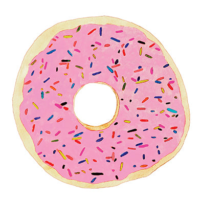 pink donut clipart