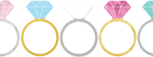 Jewelry Clipart-beautiful gold ring with ruby gems and minerals clipart