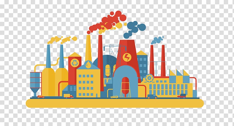Places and buildings Outline Clipart-factory black outline