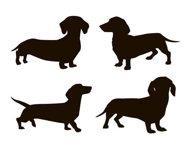 Whimsical Dachshunds Clipart Set Cute Dogs With Sweaters - Etsy Norway ...