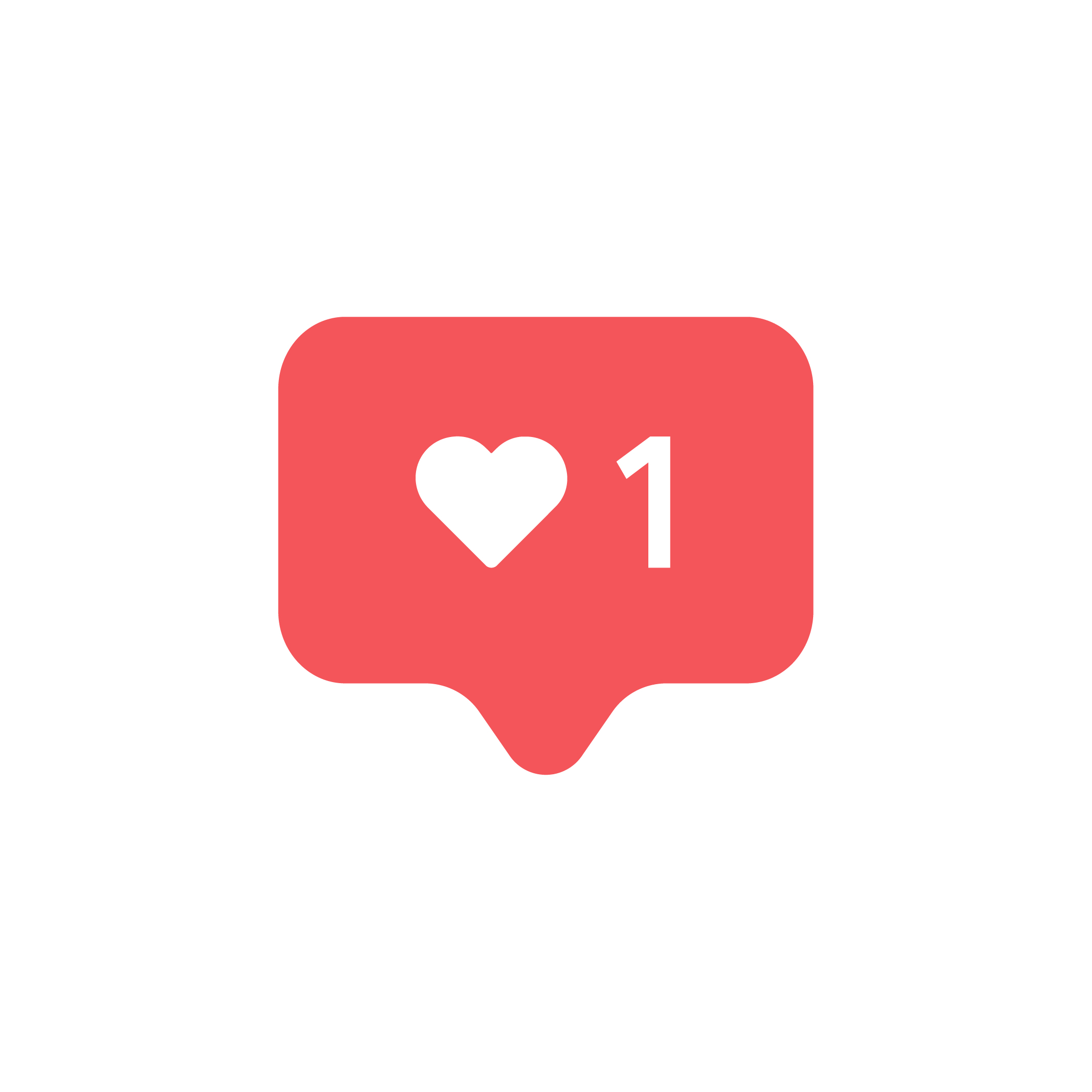 Heart Shape Instagram Like Icon Social Stock Vector (Royalty Free)  1203026905 | Shutterstock