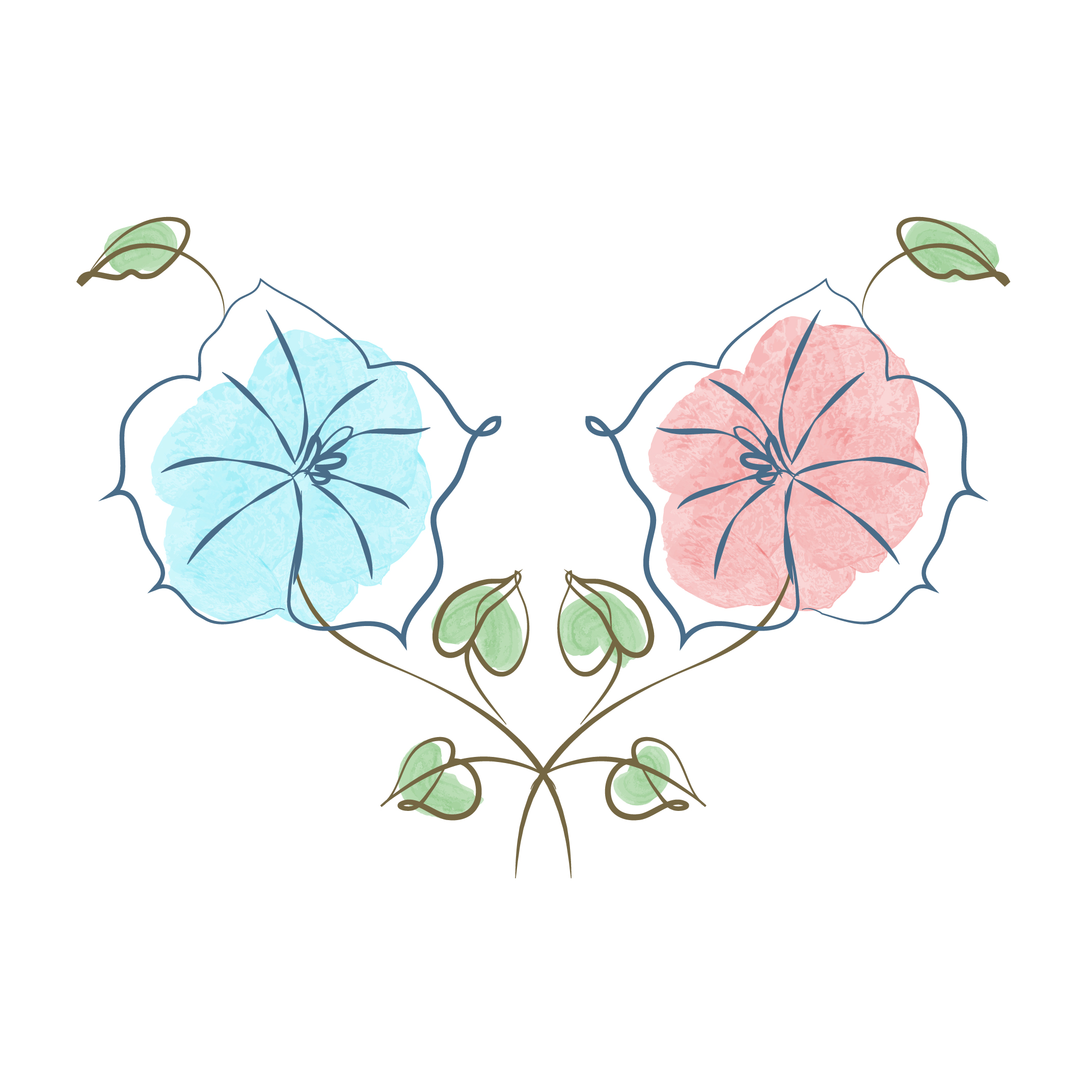 wedding flower clipart