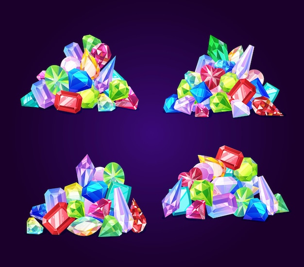 pile of jewels clipart