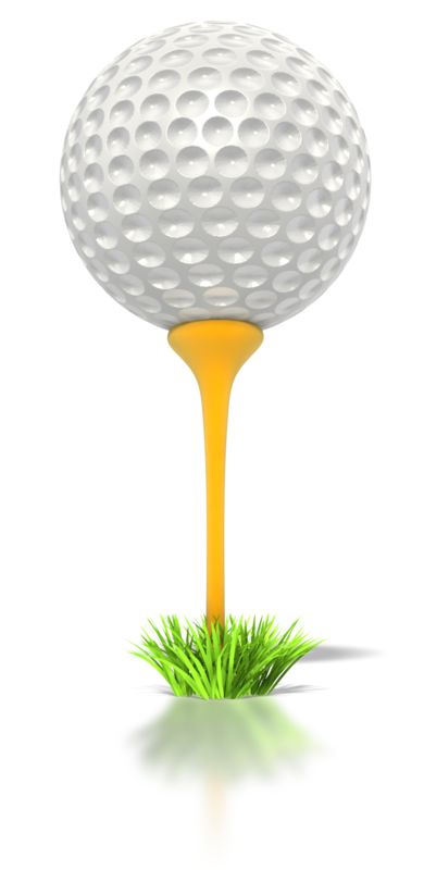 Free Golf Ball on a Tee Clip Art | Golf ball, Golf clip art, Golf ...