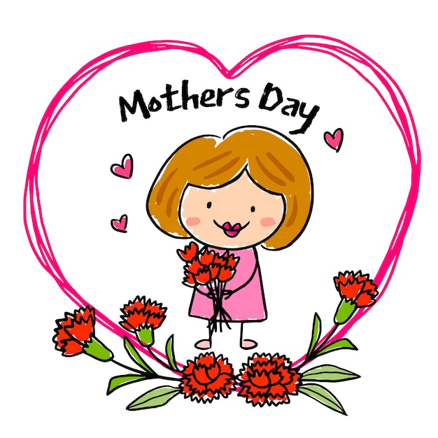 Clipart Mothers Day PNG Transparent Background, Free Download ...