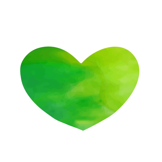 Green Heart Stock Illustrations – 148,001 Green Heart Stock 