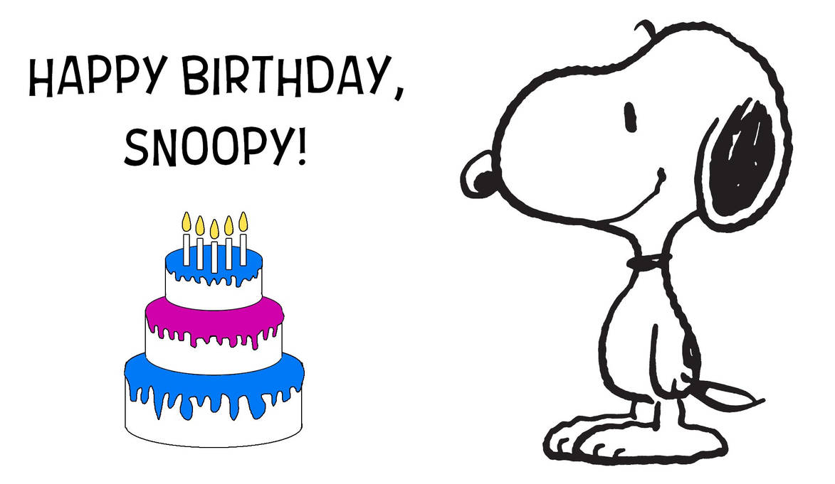 August 10: Happy Birthday, Snoopy! | Best Classic Bands - Clip Art Library