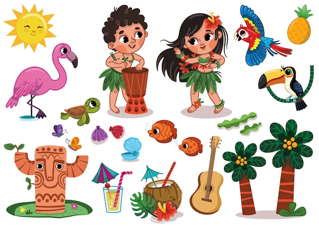 hawaii clipart