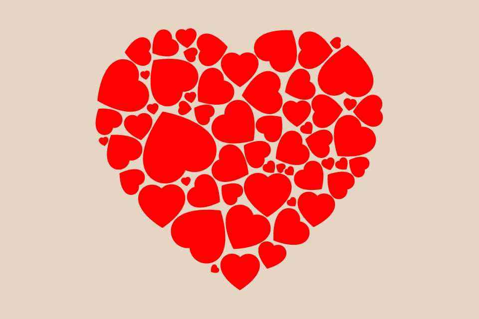 Three Hearts Clip Art at Clker.com - vector clip art online 