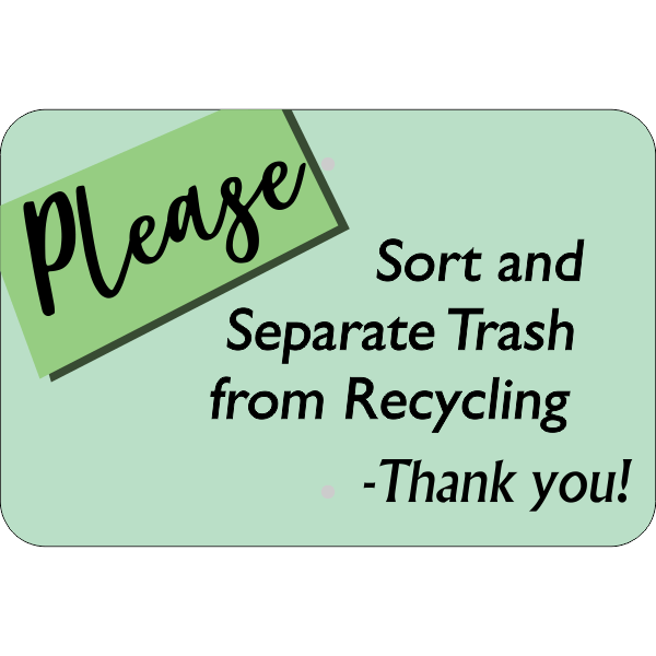 recycling sign clipart