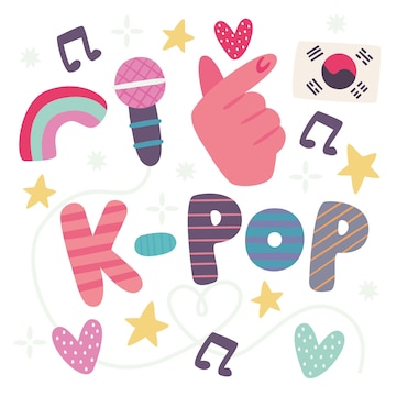 Kpop Stickers - Free music Stickers