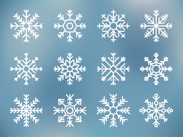 clipart snowflakes
